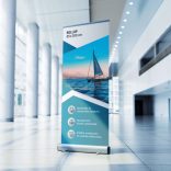 Roll-up Standard 85x200 cm szerkezet nyomat nélkül