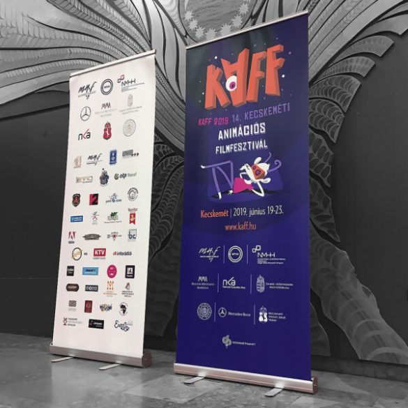 Roll-up Standard 100x200 cm nyomatcsere