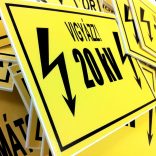 Műanyag tájékoztató tábla A2 (5mm)